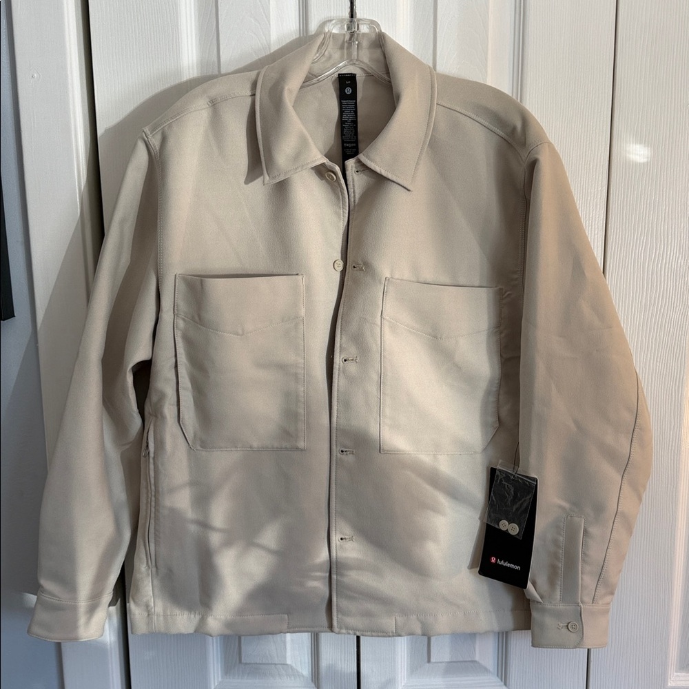 NWT LULULEMON Sueded Camp Colar Overshirt (S)